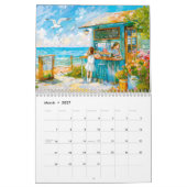 Strandkindertijd – Aquarelherinneringen aan de kus Kalender (Mar 2027)
