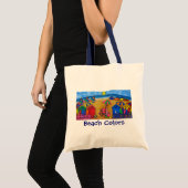 Strandkleuren Schilderij van Lisa Lorenz Tote Bag (Voorkant (product))