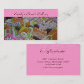 strandkoekjes visitekaartje (Voorkant / Achterkant)