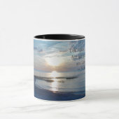 Strandkoffiekop met Inspirerende Spreuk Mok (Midden)