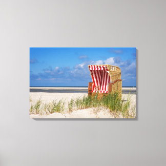 Strandkorb 337 canvas afdruk