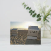 Strandkorb Briefkaart (Staand voorkant)