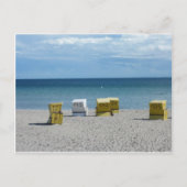 Strandkorb Briefkaart (Voorkant)