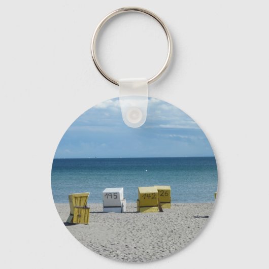 Strandkörbe Sleutelhanger (Voorkant)