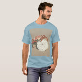 Strandkrab en zanddollar t-shirt (Voorkant volledig)