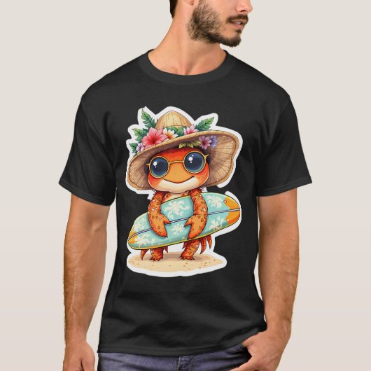 strandkrab t-shirt (Voorkant)