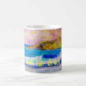 strandkunst koffiemok (Center)