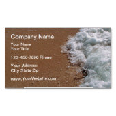 strandkust magnetisch visitekaartje (Voorkant)