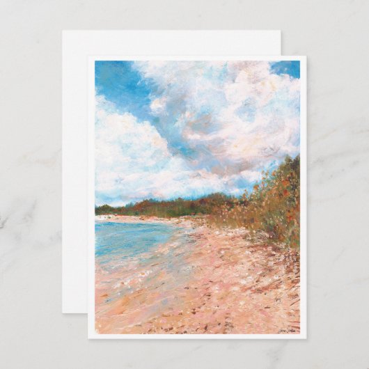 Strandkust Michigan Shoreline (Voorkant / Achterkant)