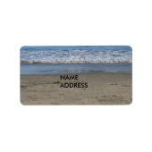 strandlabel etiket (Voorkant)