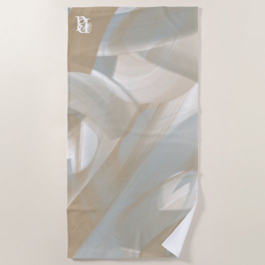 Strandlaken Abstract Home Trend Sandy Tornado (Voorkant)