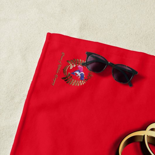 Strandlaken ALOHA! 1 (In situ)