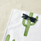 Strandlaken aquarel cactus (In situ)