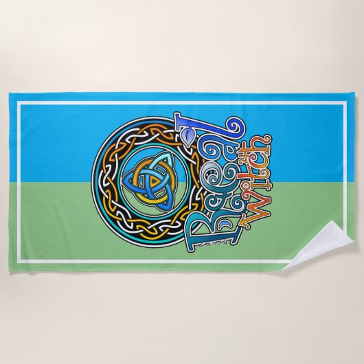 Strandlaken Echte Heks (Voorkant)