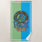 Strandlaken Echte Heks (Voorkant)