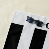 Strandlaken - Grijs&Wit (In situ)