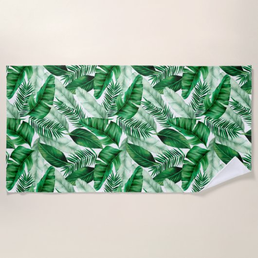 Strandlaken handpalmen (Voorkant)