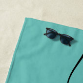 Strandlaken - Hubby Light Blauwgroen (In situ)