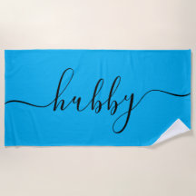 Strandlaken - Hubby Light Blue