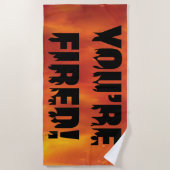 STRANDLAKEN - JE BENT ONTSLAGEN! (Voorkant)