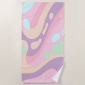 Strandlaken Kleurrijke pastel (Voorkant)