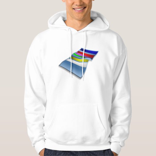 Strandlaken Mannen capuchon Hoodie (Voorkant)