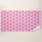 Strandlaken met kasteelprint (Voorkant)