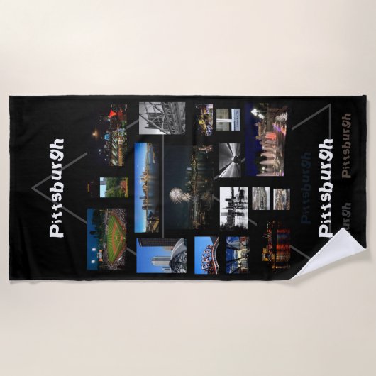 Strandlaken Pittsburgh Foto (Voorkant)