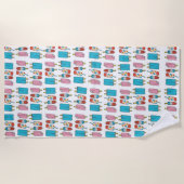 Strandlaken Popsicles (Voorkant)