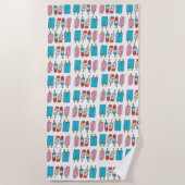 Strandlaken Popsicles (Voorkant)