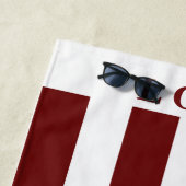 Strandlaken - Rood&Wit (In situ)
