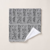 Strandlaken set bad handdoek (Wasdoekje)