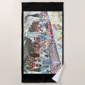 Strandlaken Twee zussen in Capris (Voorkant)