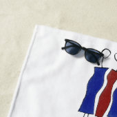 Strandlaken (Uniek handgetekend) (In situ)