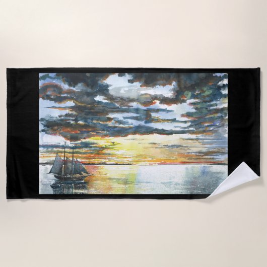 Strandlaken Venus naar Port (Voorkant)