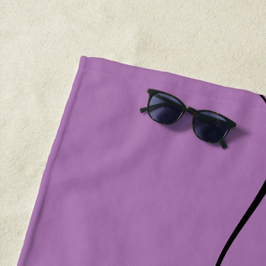 Strandlaken - Wifey Lavender (In situ)