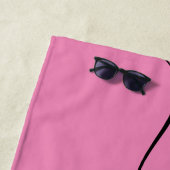 Strandlaken - Wifey Pink (In situ)