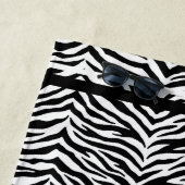 Strandlaken-Zebra Print Strandlaken (In situ)