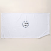 Strandlakens Gepersonaliseerde Monogrammed LOGO (Voorkant)