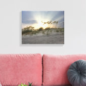 Strandlandschap kunstwerk canvas afdruk (Insitu (Woonkamer))