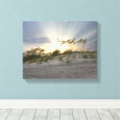 Strandlandschap kunstwerk canvas afdruk (Insitu (Houten vloer))