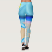 Strandlandschap Leggings (Achterkant)