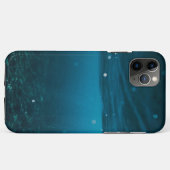 Strandlandschap met strand, grote golf en Mount Se Case-Mate iPhone Case (Achterkant (horizontaal))