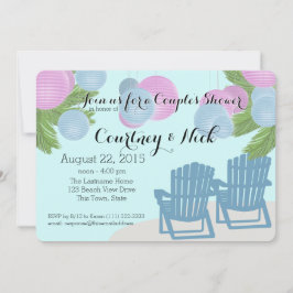 Strandlantaarns Echtpaar Douche Kaart