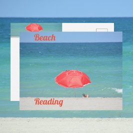 Strandlees Fotograaf Reis Briefkaart
