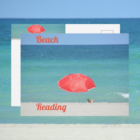 Strandlees Fotograaf Reis Briefkaart