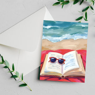 Strandleesboek   Oceaangolven Waterverfschilderij 