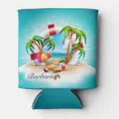 Strandleven blikjeskoeler (Voorkant)
