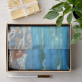 Strandleven Chihuahua puppy decoupage Tissuepapier (Geschenk)