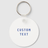 Strandleven Coxy cabine Palms lijn tekening ontwer Sleutelhanger (Achterkant)